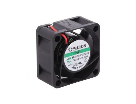Wentylator DC, osiowy, 12VDC, 40x40x20mm, 18,25m3/h, 27,5dBA, Vapo MF40201VX-1000U-A99