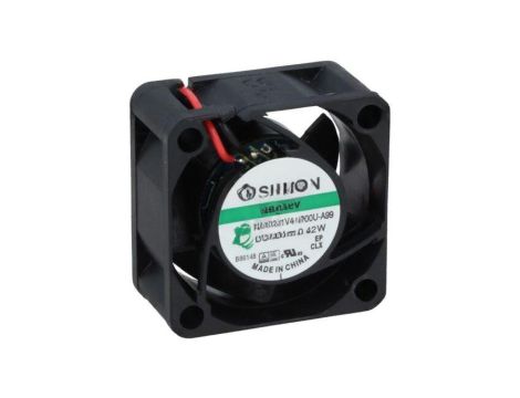 Wentylator DC, osiowy, 12VDC, 40x40x20mm, 8,5m3/h, 12,3dBA, Vapo HA40201V4-1000U-A99