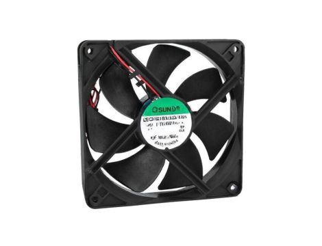 Wentylator DC, osiowy, 12VDC, 120x120x25mm, 127,42m3/h, 34dBA EEC0251B3-000U-A99