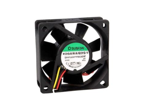 Wentylator DC, osiowy, 12VDC, 60x60x20mm, 46,72m3/h, 39dBA, 26AWG PE60201B1-000U-G99