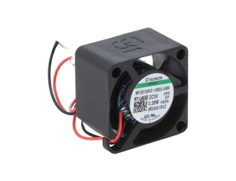 Wentylator DC, osiowy, 5VDC, 25x25x15mm, 3,74m3/h, Vapo MF25150V2-1000U-A99