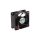 Wentylator DC, osiowy, 24VDC, 60x60x25mm, 39,72m3/h, 27dBA, Vapo MF60252V1-1000U-G99