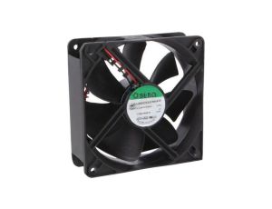 Wentylator DC, osiowy, 24VDC, 120x120x38mm, 158m3/h, 37dBA, 24AWG EEC0382B3-000U-A99