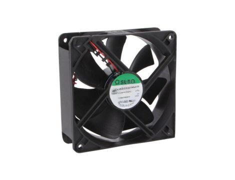 Wentylator DC, osiowy, 24VDC, 120x120x38mm, 158m3/h, 37dBA, 24AWG EEC0382B3-000U-A99