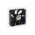 Wentylator DC, osiowy, 24VDC, 92x92x25mm, 87,5m3/h, 34dBA, Vapo MF92252V1-1000U-G99