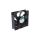 Wentylator DC, osiowy, 12VDC, 92x92x25mm, 76,45m3/h, 32dBA EF92251S2-1000U-A99