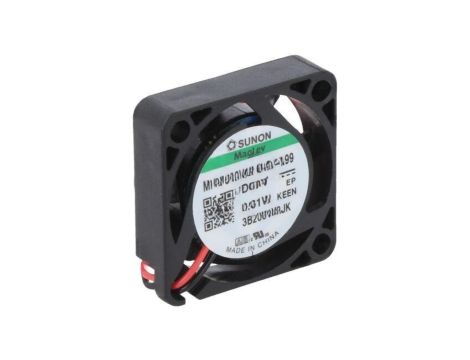 Wentylator DC, osiowy, 5VDC, 25x25x6mm, 5,1m3/h, 24,8dBA, Vapo MF25060V1-1000U-A99