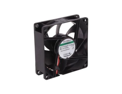 Wentylator DC, osiowy, 12VDC, 80x80x25mm, 69,29m3/h, 33dBA, Vapo MF80251V1-1000U-F99