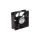 Wentylator DC, osiowy, 12VDC, 80x80x25mm, 69,29m3/h, 33dBA, Vapo MF80251V1-1000U-F99