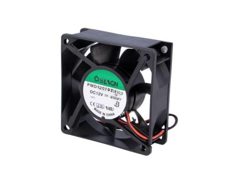 Wentylator DC, osiowy, 12VDC, 70x70x25mm, 83,25m3/h, 45dBA, 24AWG PMD1207PTB1-A.(2).GN