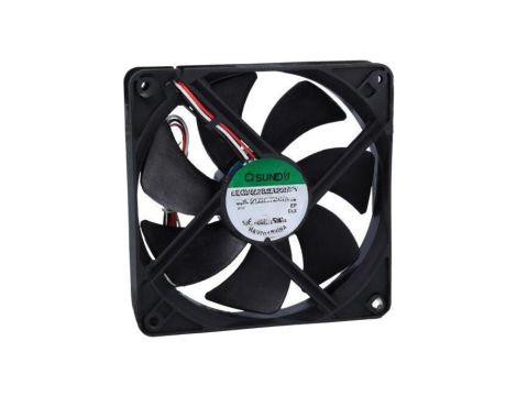 Wentylator DC, osiowy, 24VDC, 120x120x25mm, 183,8m3/h, 44,5dBA EEC0252B1-000U-F99