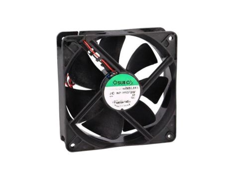 Wentylator DC, osiowy, 12VDC, 120x120x38mm, 158m3/h, 37dBA, 28AWG EEC0381B3-000U-A99