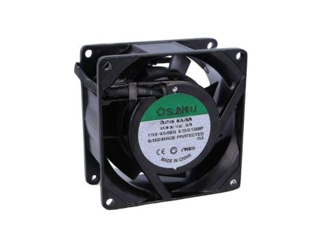 Wentylator AC osiowy 115VAC 80x80x38mm 52m3/h(+/-7) 36,5dBA SF11580A1083HBL.GN