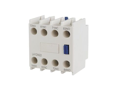 STYKI POMOCNICZE STYCZNIK BLOK STYKÓW LA1-DN22 SA1-DN22
