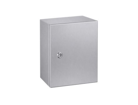 Obudowa hermetyczna rozdzielnica nierdzewna INOX 304 z płytą montażową 400x300x200mm IP65 natynkowa NEKU