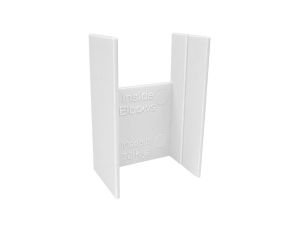 Narożnik wewnętrzny BKK 15x10mm biały NEKU