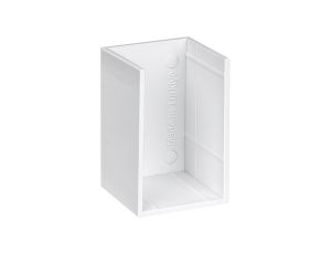 Końcówka listwy BKK 25x25mm biały NEKU