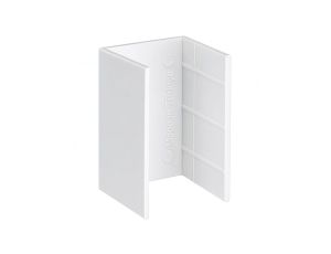 Łącznik prosty BKK 16x16mm biały NEKU