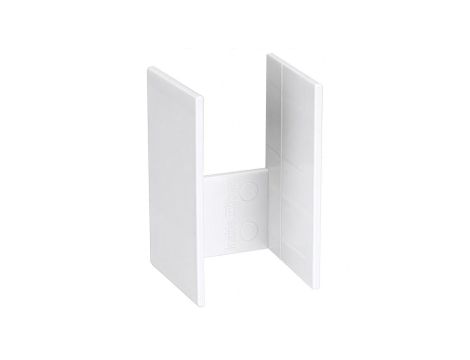 Narożnik wewnętrzny BKK 25x25mm biały NEKU