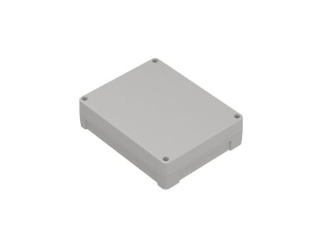 Obudowa hermetyczna ZP240.190.60 jasna z uszczelką i tulejkami mosiężnymi ABS - ZP240.190.60JH TM ABS