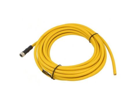Kabel do czujników/automatyki 8-pinowy M8 żeński prosty 5m PUR 533151