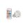 Żarówka led gu10 RGBWW 3,7W (3,7W RGB/ 3,7W WW) rgb + ciepła biała lampa led LUX08078