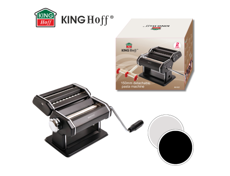 KINGHOFF MASZYNKA DO MAKARONU STAL 15cm CZARNA