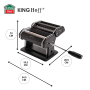 KINGHOFF MASZYNKA DO MAKARONU STAL 15cm CZARNA - 3