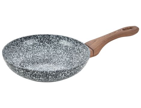 KINGHOFF PATELNIA ALUMINIUMIOWA SZARY MARMUREK 24cm