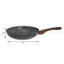 KINGHOFF PATELNIA ALUMINIUMIOWA SZARY MARMUREK 28cm - 2