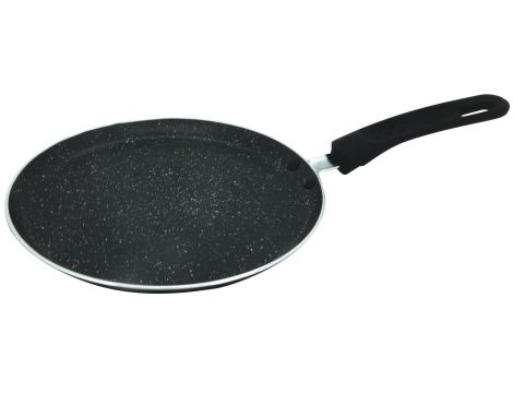 KINGHOFF PATELNIA DO NALEŚNIKÓW ALUMINIUM CZARNY MARMUREK 22cm
