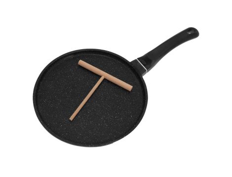 KINGHOFF PATELNIA DO NALEŚNIKÓW ALUMINIUM CZARNY MARMUREK 26cm - 2