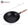 KINGHOFF PATELNIA WOK 30cm STAL WĘGLOWA POWŁOKA MARMURKOWA NIEPRZYWIERAJĄCA DREWNIANY UCHWYT