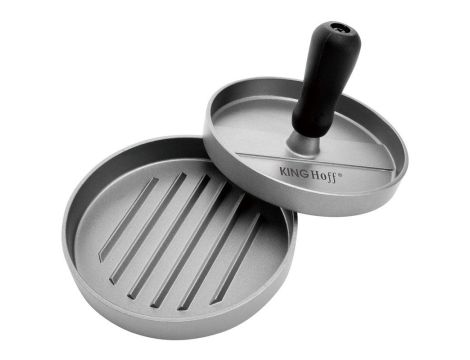 KINGHOFF PRASKA DO MIĘSA NA HAMBURGERY ALUMINIUM 12cm - 4