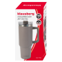 KLAUSBERG KUBEK TERMICZNY ZE SŁOMKĄ SZARY  1100ml STAL NIERDZEWNA - 4