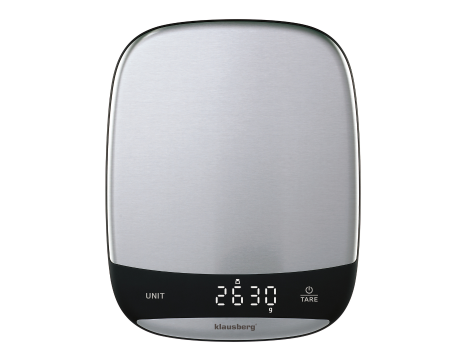 KLAUSBERG WAGA KUCHENNA LED 10kg DOKŁADNOŚĆ 1g USB-C TAROWANIE - 4