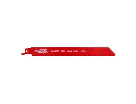 AWTOOLS BRZESZCZOT BiM DO PIŁY SZABLASTEJ 200mm 18 Z/CAL /5szt /METAL - 2