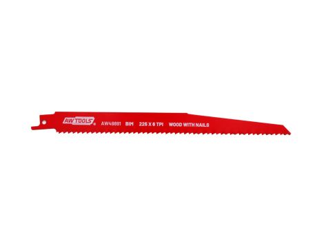 AWTOOLS BRZESZCZOT BiM DO PIŁY SZABLASTEJ 225mm  6 Z/CAL /5szt /DREWNO+GWOŹDZIE - 2