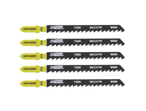 AWTOOLS BRZESZCZOT DO WYRZYNARKI 100mm T101D /5szt. /DREWNO