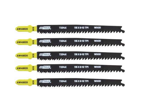 AWTOOLS BRZESZCZOT DO WYRZYNARKI 115mm T234X /5szt. /DREWNO