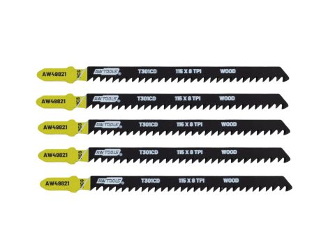AWTOOLS BRZESZCZOT DO WYRZYNARKI 115mm T301CD /5szt. /DREWNO