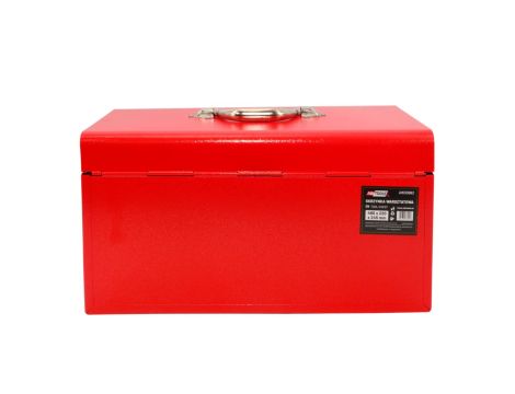 AWTOOLS SKRZYNKA NARZĘDZIOWA METALOWA  2 SZUFLADY 48x22x24,5cm - 3