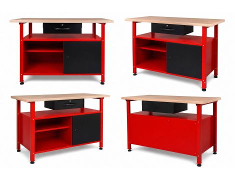 AWTOOLS STÓŁ WARSZTATOWY 120x60x85cm - 5