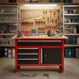 AWTOOLS STÓŁ WARSZTATOWY 4 SZUFLADY 120x60x85cm - 3