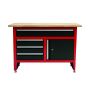 AWTOOLS STÓŁ WARSZTATOWY 4 SZUFLADY 120x60x85cm - 2