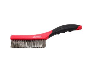 AWTOOLS SZCZOTKA DRUCIANA 4-RZĘDOWA GĘSTA 260mm/ PLASTIKOWA RĄCZKA - image 2
