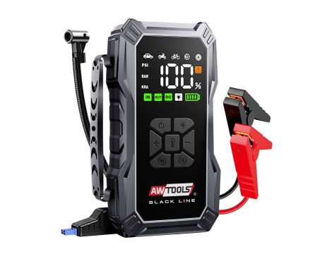 AWTOOLS URZĄDZENIE ROZRUCHOWE Z KOMPRESOREM POWERBANK 12000mAh - 4