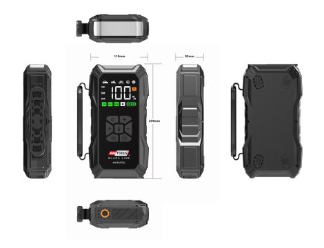 AWTOOLS URZĄDZENIE ROZRUCHOWE Z KOMPRESOREM POWERBANK 12000mAh - 5