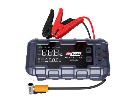 AWTOOLS URZĄDZENIE ROZRUCHOWE Z KOMPRESOREM POWERBANK 16000mAh - 2