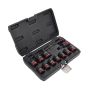 AWTOOLS ZESTAW NASADEK UDAROWYCH 1/2" 13cz./10-24mm/ KRÓTKIE BLACK LINE - 4
